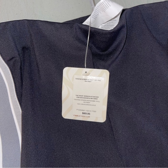 NWT Fabletics High Waisted Zipper Leggings - Picture 3 of 3